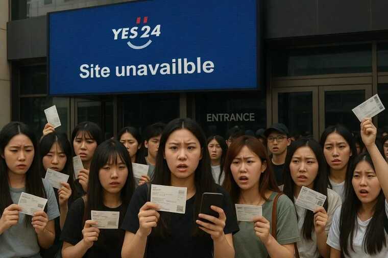 В Южной Корее атакован главный онлайн-сервис по продаже билетов Yes24